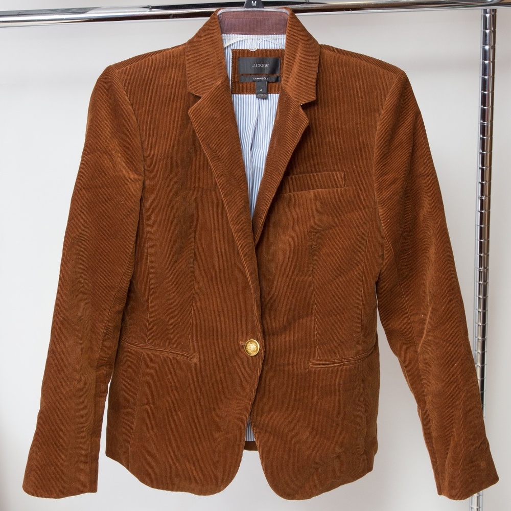 J. Crew Campbell blazer in corduroy